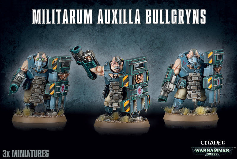 Warhammer 40K: Astra Militarum Auxilla Bullgryns