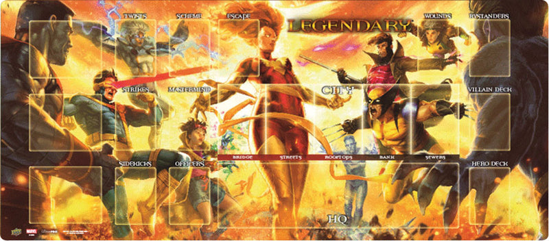 Legendary DBG: Dark Phoenix vs. The X-Men Playmat