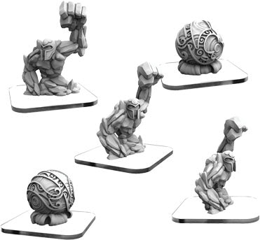 Monsterpocalypse: Earth Kami and Water Avatar Elemental Champions Units (resin)