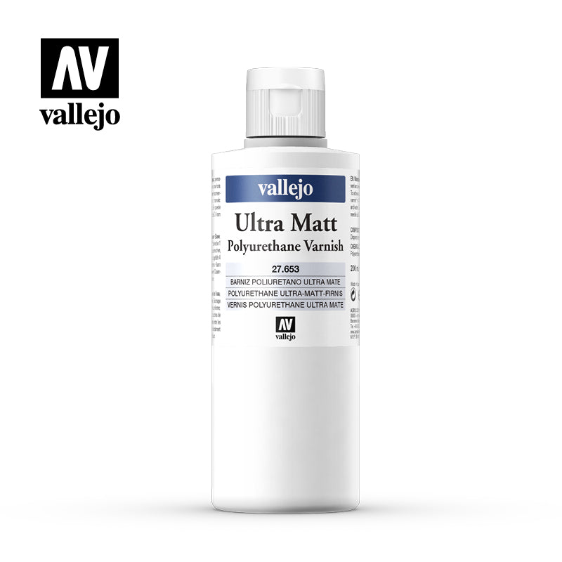 Auxillary Products: Ultra Matt Polyurethane Varnish 200ml