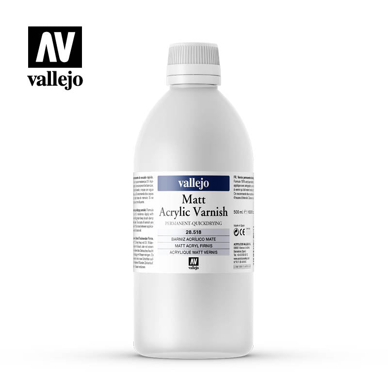 Auxillary Products: Matt Acrylic Varnish 500ml