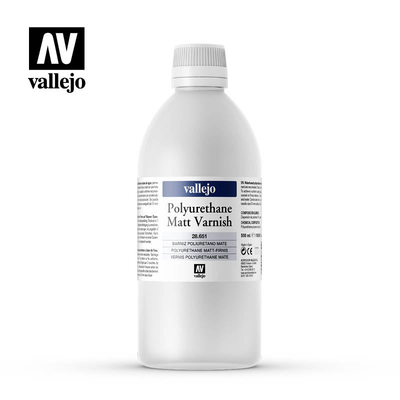 Auxillary Products: Matt Polyurethane Varnish 500ml