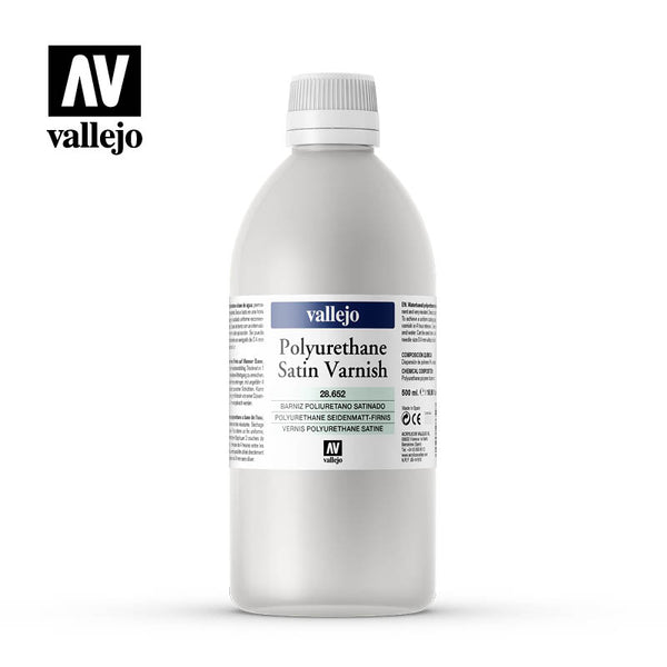 Auxillary Products: Satin Polyurethane Varnish 500ml