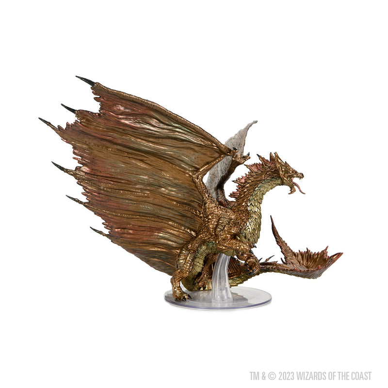 Dungeons & Dragons: Icons of the Realms - Adult Brass Dragon from WizKids image 27