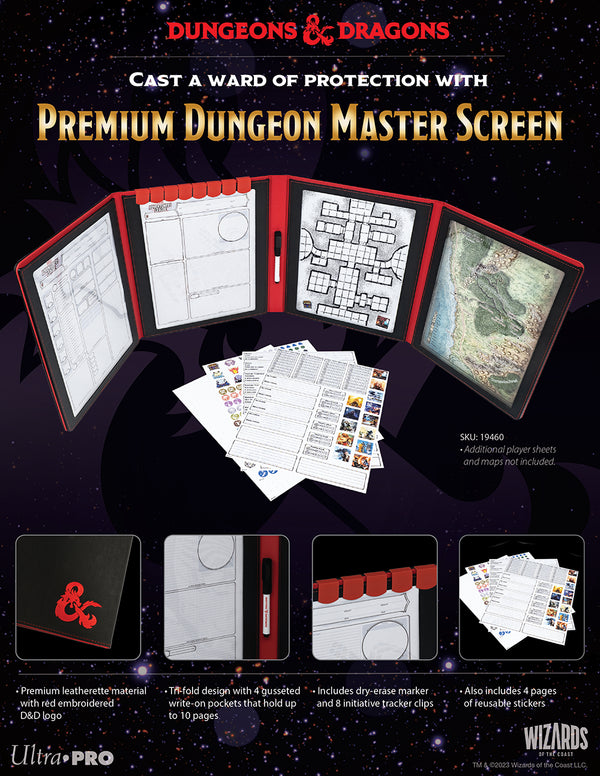 Dungeons & Dragons RPG: Premium Dungeon Master's Screen