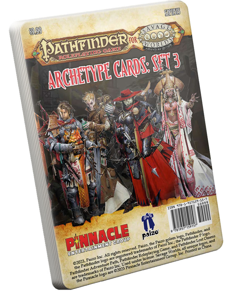 Pathfinder for Savage Worlds RPG:: Archetype Set 3