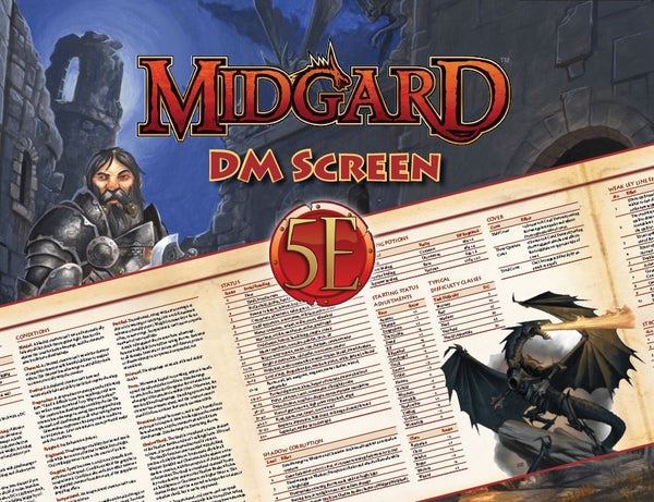 Midgard DMs Screen & Character Sheets (5E)