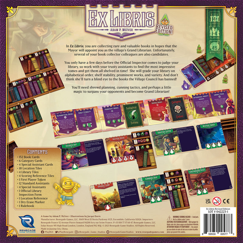 Ex Libris: 2nd Edition from Renegade Game Studios image 3