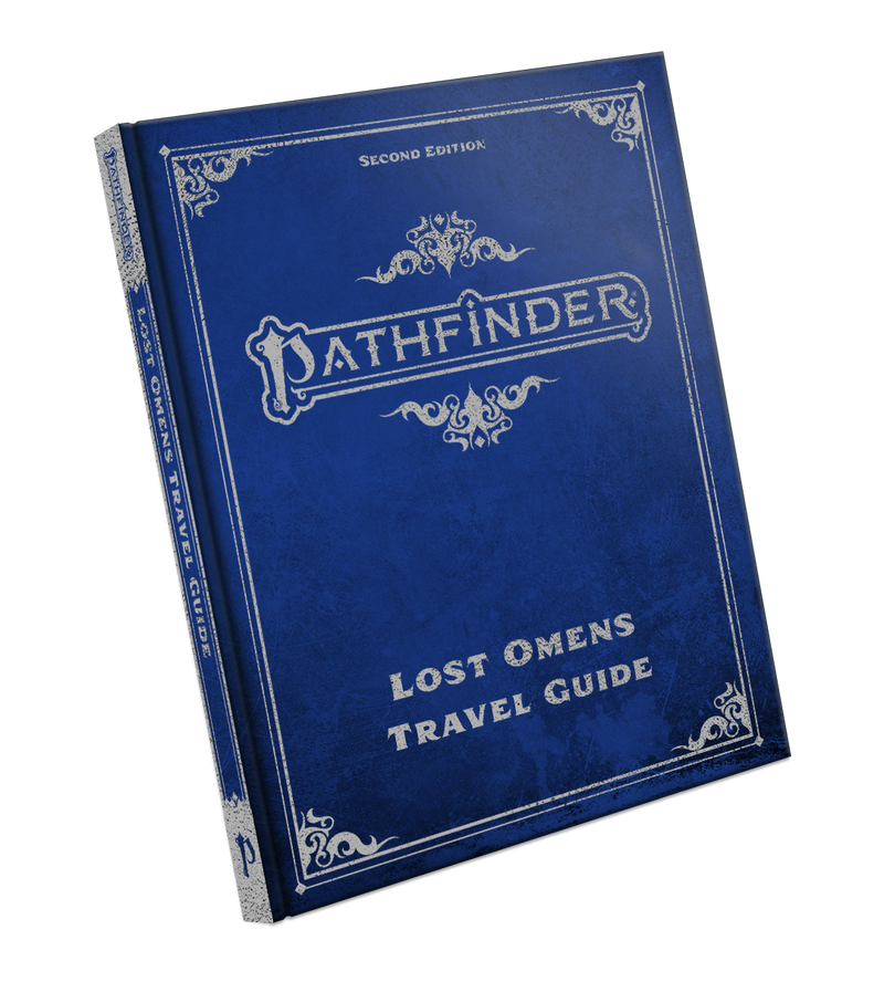 Pathfinder RPG: Lost Omens - Travel Guide Hardcover (Special Edition) (P2) from Paizo Publishing image 2