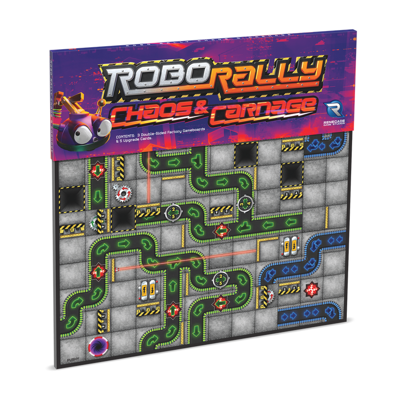 Robo Rally: Chaos & Carnage Expansion from Renegade Game Studios image 1