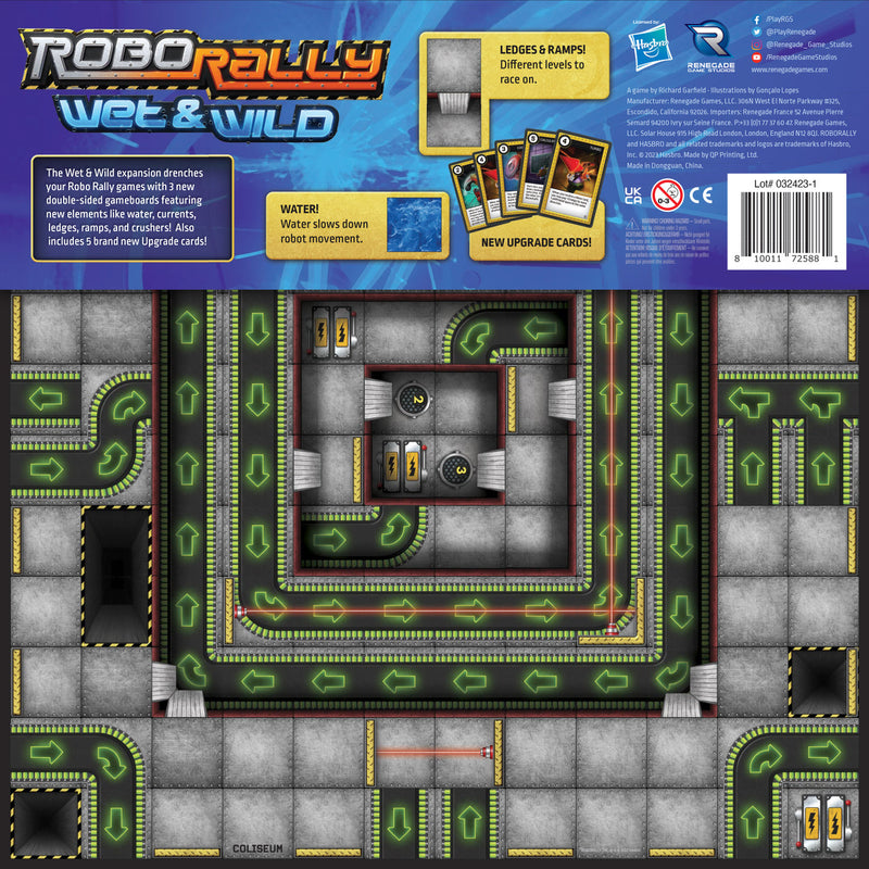 Robo Rally: Wet & Wild Expansion from Renegade Game Studios image 3