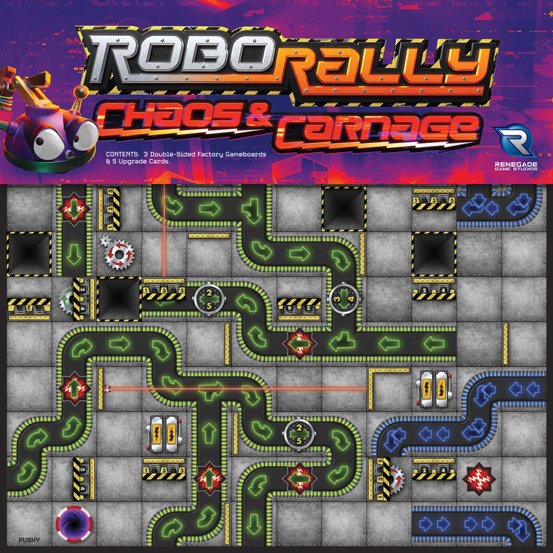 Robo Rally: Chaos & Carnage Expansion from Renegade Game Studios image 2