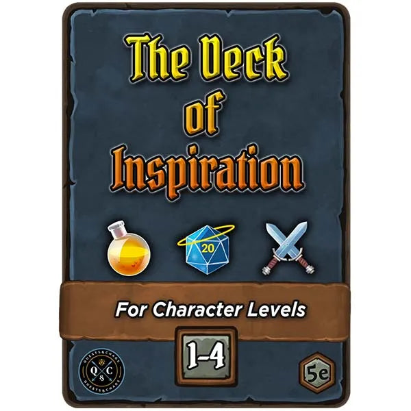 Deck of Inspiration: Lvl 1-4 (5E)