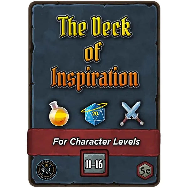 Deck of Inspiration: Lvl 11-16 (5E)