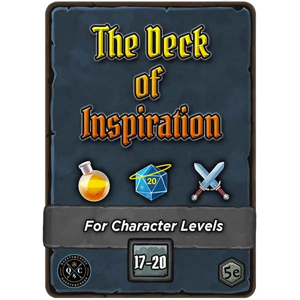 Deck of Inspiration: Lvl 17-20 (5E)