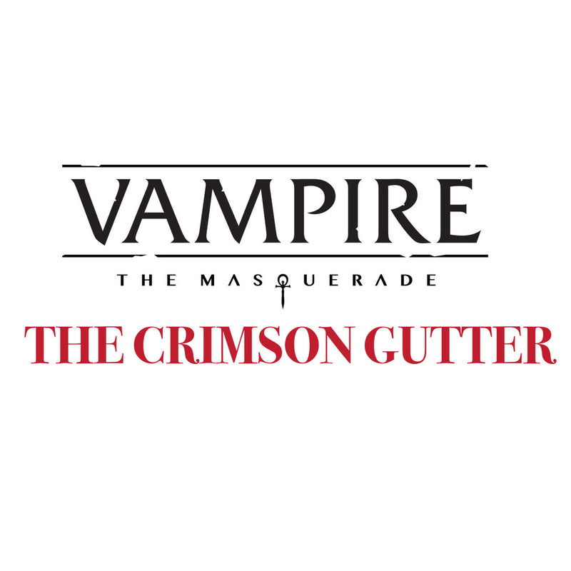 Vampire The Masquerade: RPG - The Crimson Gutter Chronicle Book from Renegade Game Studios image 1