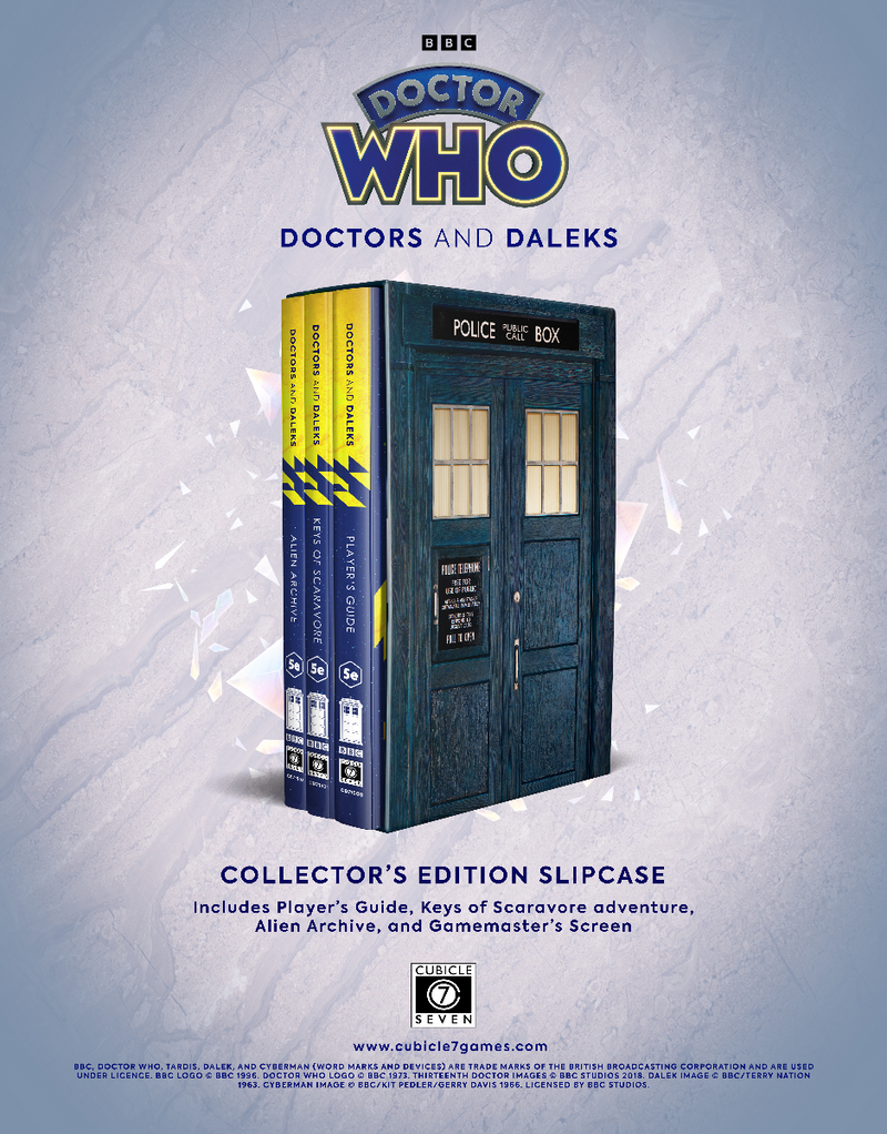 Doctor Who RPG: Doctors and Daleks - Collector's Edition (5E)