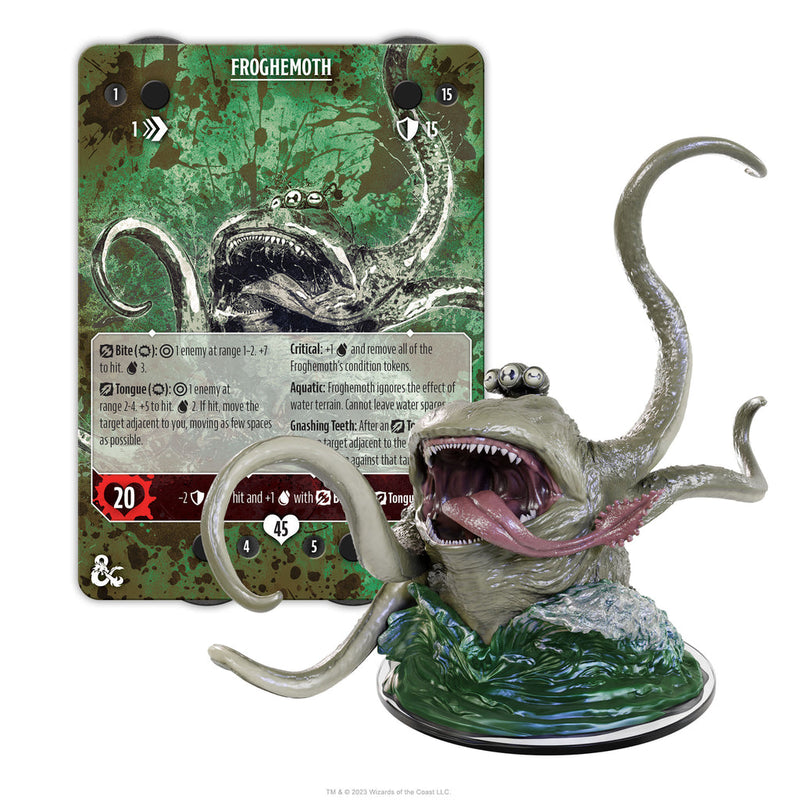 Dungeons & Dragons Onslaught: Nightmare of the Frogmire Coven - Maps & Monsters Expansion from WizKids image 9