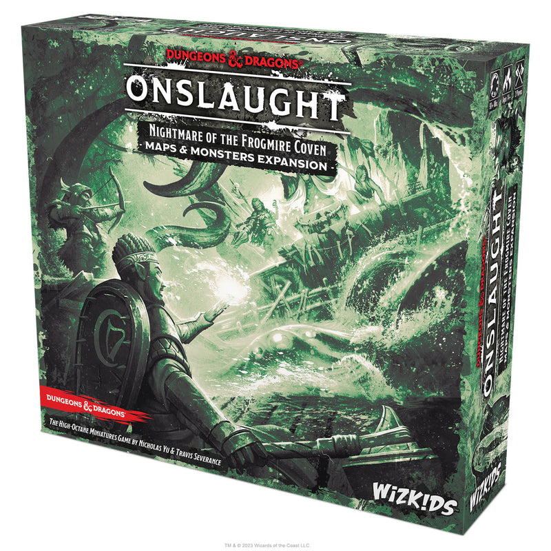 Dungeons & Dragons Onslaught: Nightmare of the Frogmire Coven - Maps & Monsters Expansion from WizKids image 12