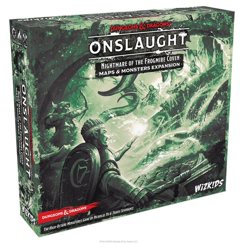 Dungeons & Dragons Onslaught: Nightmare of the Frogmire Coven - Maps & Monsters Expansion from WizKids image 13