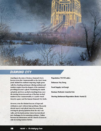 Fallout RPG : Winter of Atom Book