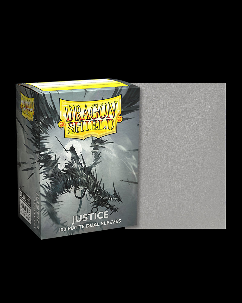 Dragon Shields: (100) Matte Dual - Justice from Arcane Tinmen image 7
