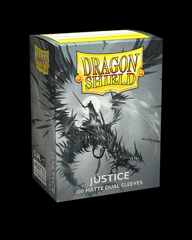 Dragon Shields: (100) Matte Dual - Justice from Arcane Tinmen image 10