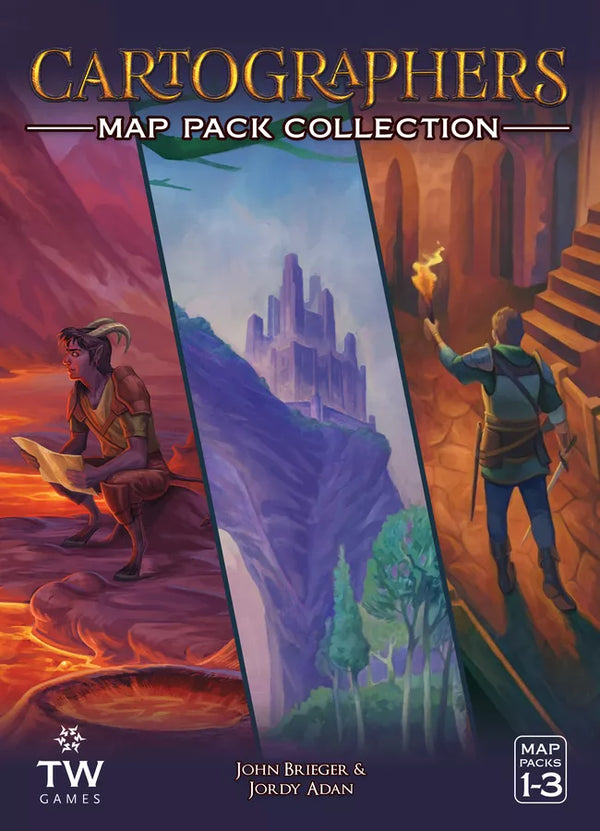 Cartographers: Map Pack Collection (maps 1 - 3)