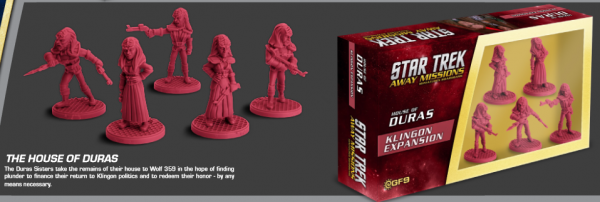 Star Trek Away Missions: Klingon - The House of Duras Expansion