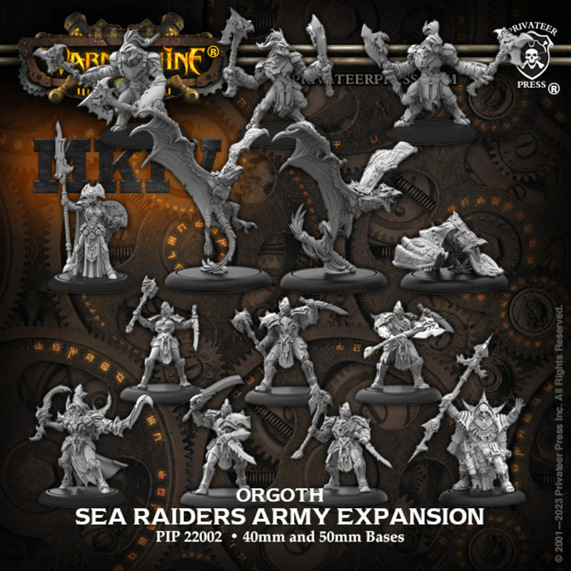 Warmachine MKIV: Orgoth Sea Raiders Army Expansion from Privateer Press image 2