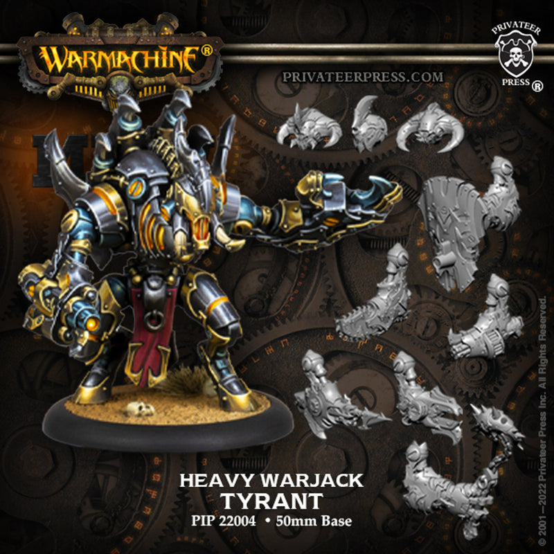 Warmachine: Orgoth Sea Raiders - Tyrant Heavy Warjack (Resin)
