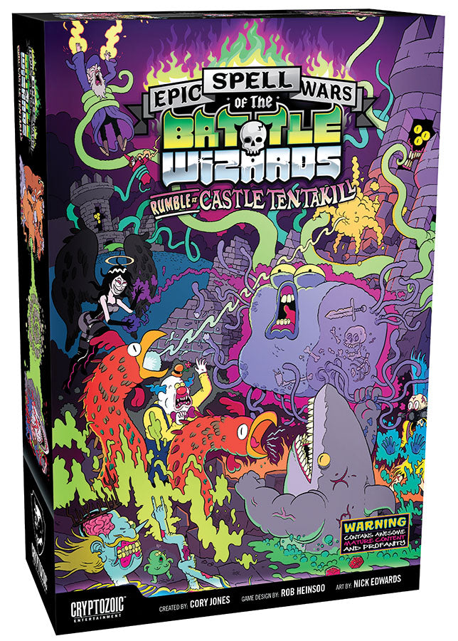 Epic Spell Wars of the Battle Wizards: 2 - Rumble at Castle Tentakill (stand alone or expansion)