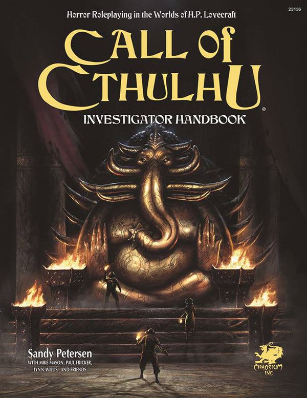 Call of Cthulhu: 7th Edition Investigator Handbook by Chaosium | Watchtower.shop