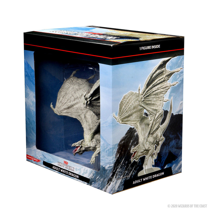 Dungeons & Dragons: Icons of the Realms Adult White Dragon Premium Figure from WizKids image 16