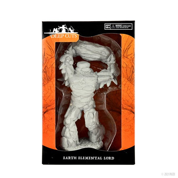 Pathfinder Deep Cuts Unpainted Miniatures: W14 Earth Elemental Lord from WizKids image 5