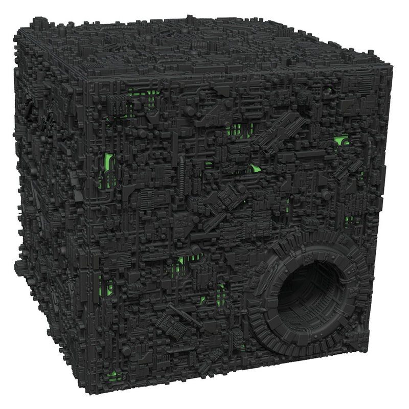 Star Trek Attack Wing: Borg Cube with Sphere Port Premium Figure