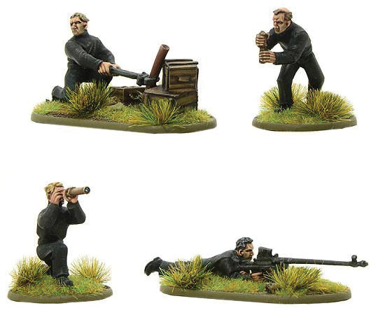 Bolt Action: BUF anti-tank team and support squad