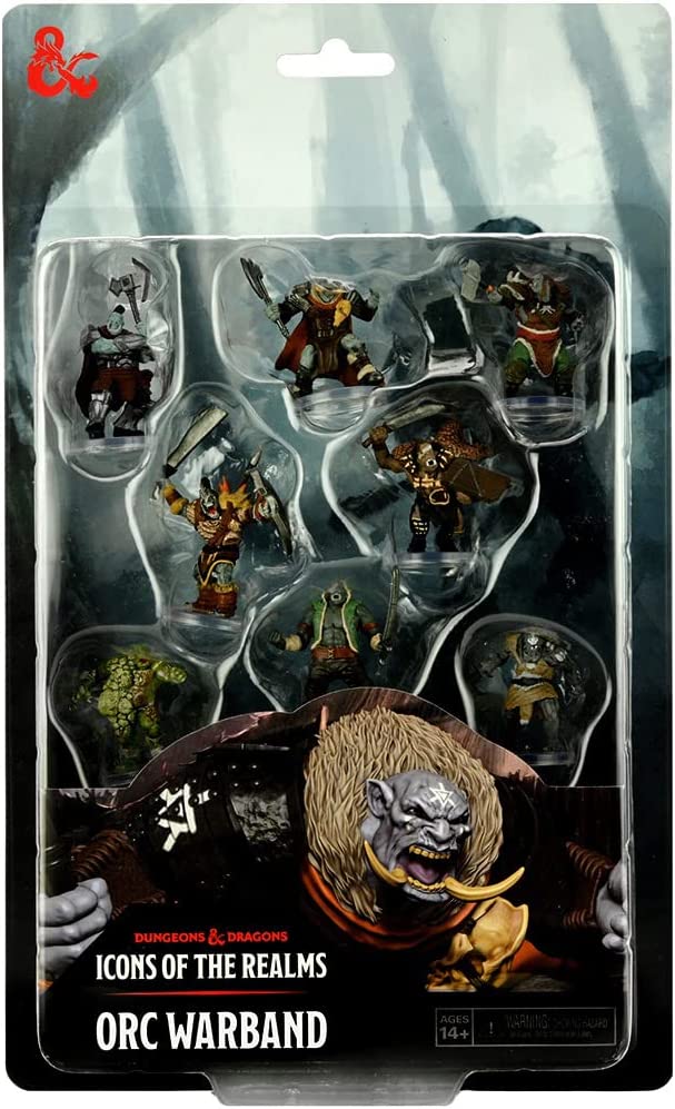 Dungeons & Dragons: Icons of the Realms Orc Warband by WizKids | Watchtower