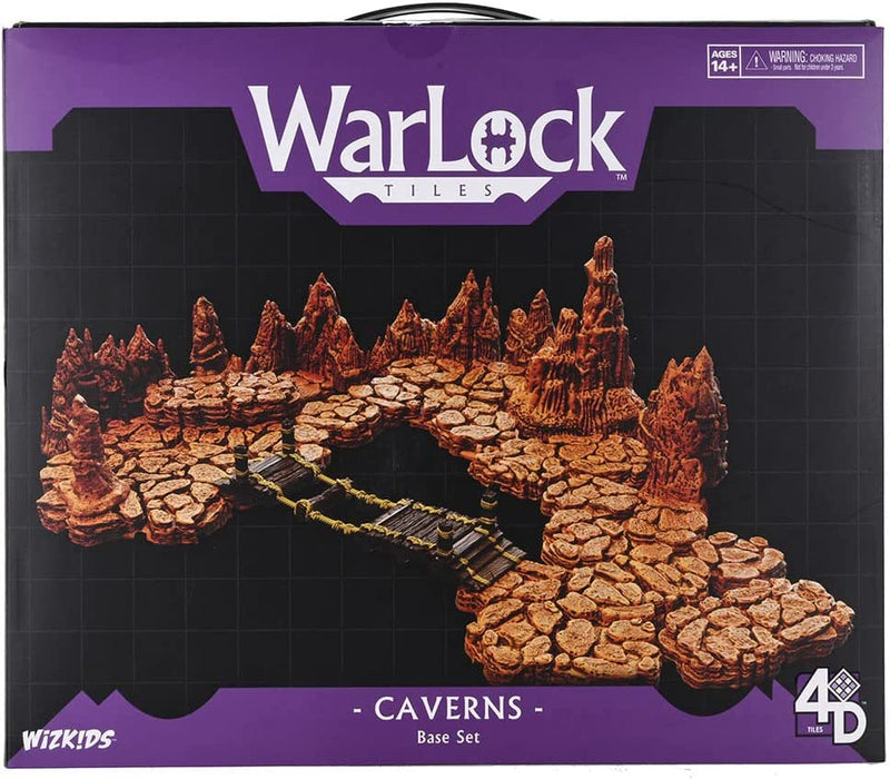 Warlock Tiles: Base Set - Caverns by WizKids | Watchtower