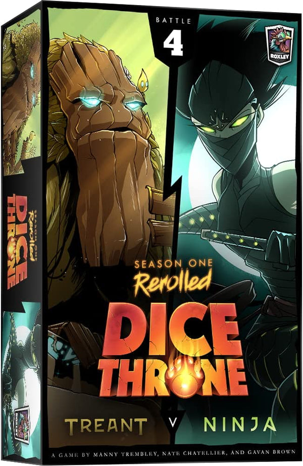 Dice Throne: Season 1 Rerolled - Box 4 - Treant vs. Ninja by Roxley Games | Watchtower