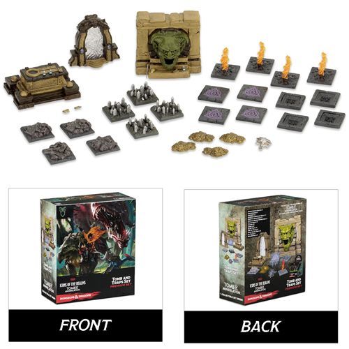 Dungeons & Dragons: Icons of the Realms Set 07 Tomb of Annihilation Tomb and Traps Case Incentive