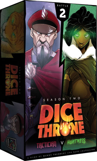 Dice Throne: Season 2 - Box 2 - Tactician vs Huntress by Roxley Games | Watchtower
