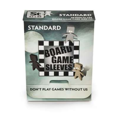 No Glare Standard Board Game Sleeves (63x88mm, 50 count) by Arcane Tinmen | Watchtower