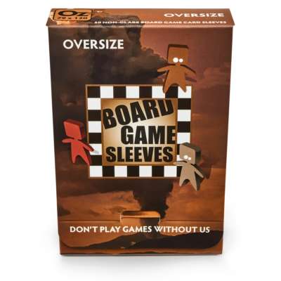 No Glare Oversize Board Game Sleeves (82x124mm, 50 count) by Arcane Tinmen | Watchtower