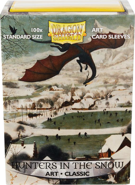 Dragon Shields: (100) Art Sleeves Classic Hunters in the Snow