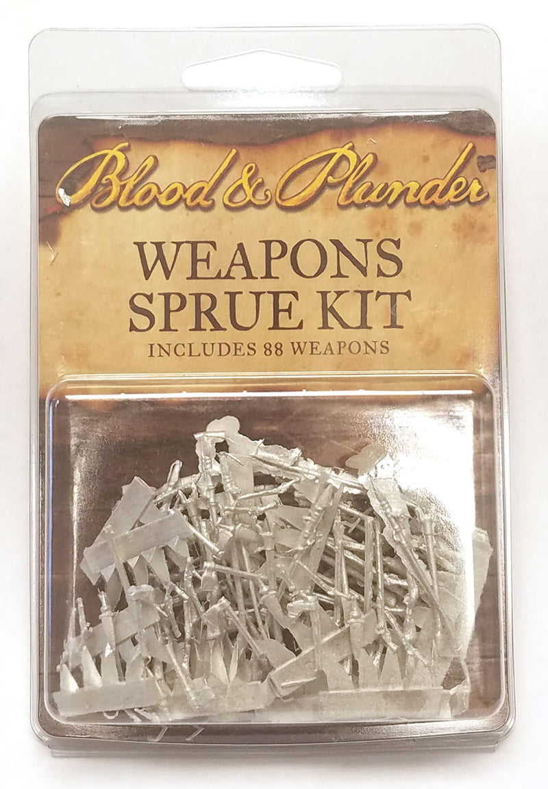 Blood & Plunder: Weapons Sprue