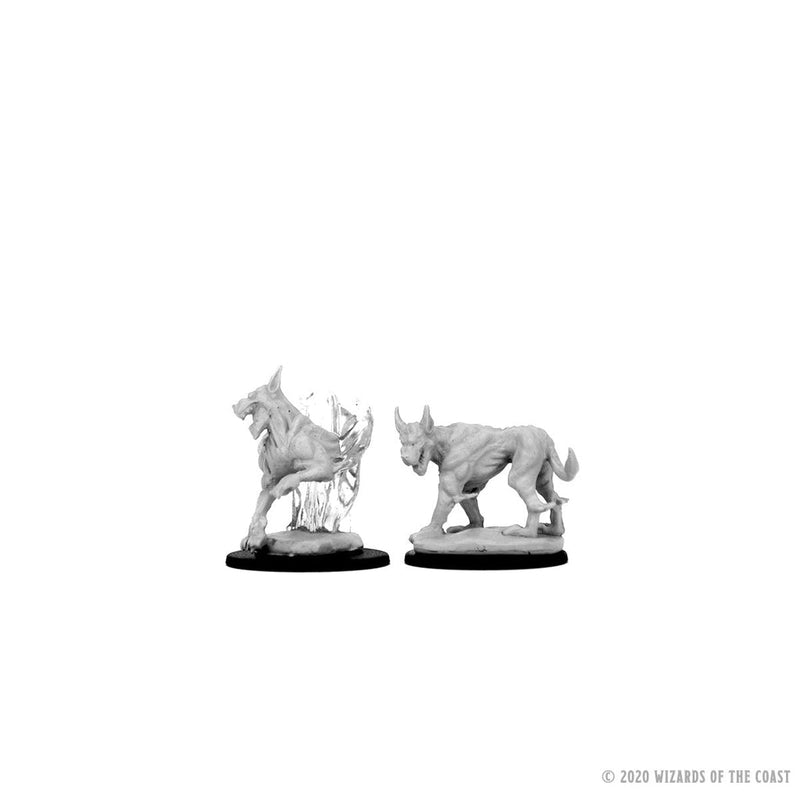 Dungeons & Dragons Nolzur's Marvelous Unpainted Miniatures: W01 Blink Dogs from WizKids image 7