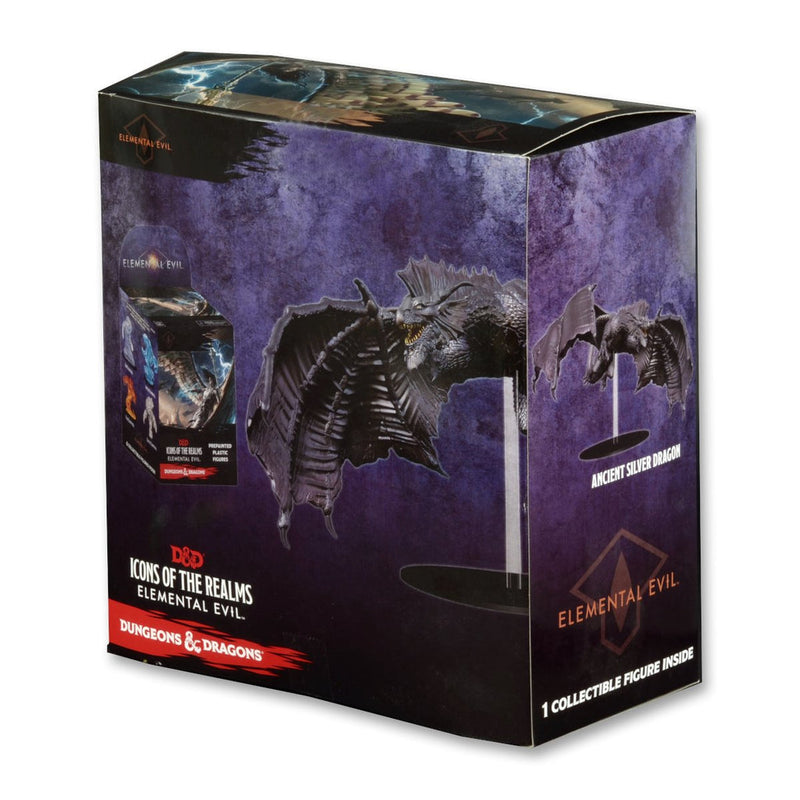 Dungeons & Dragons: Icons of the Realms Set 02 Elemental Evil Silver Dragon Case Incentive from WizKids image 6