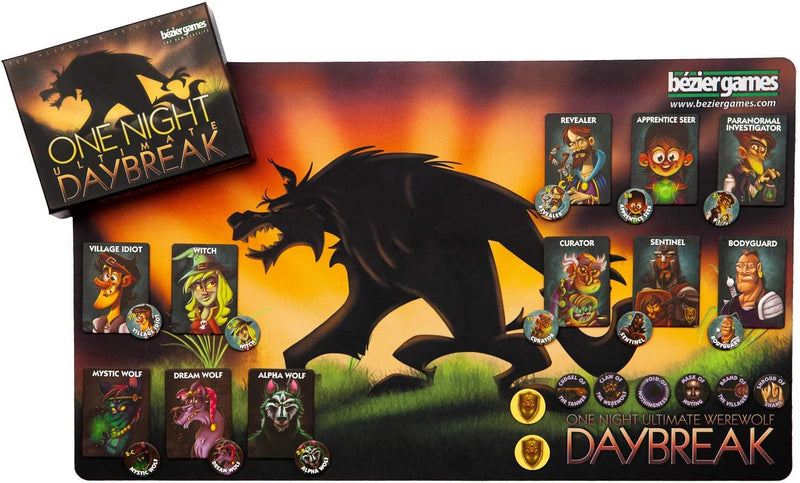 One Night: Ultimate Werewolf - Daybreak (stand alone or expansion) by Bezier Games | Watchtower