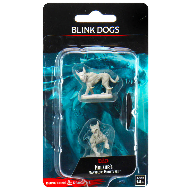Dungeons & Dragons Nolzur's Marvelous Unpainted Miniatures: W01 Blink Dogs from WizKids image 5